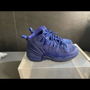 Kids Deep Royal Blue Jordan 12
